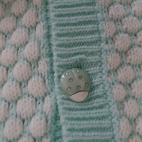 Baby One Pc Sweater Suit with Hat - Picture 4 of 5